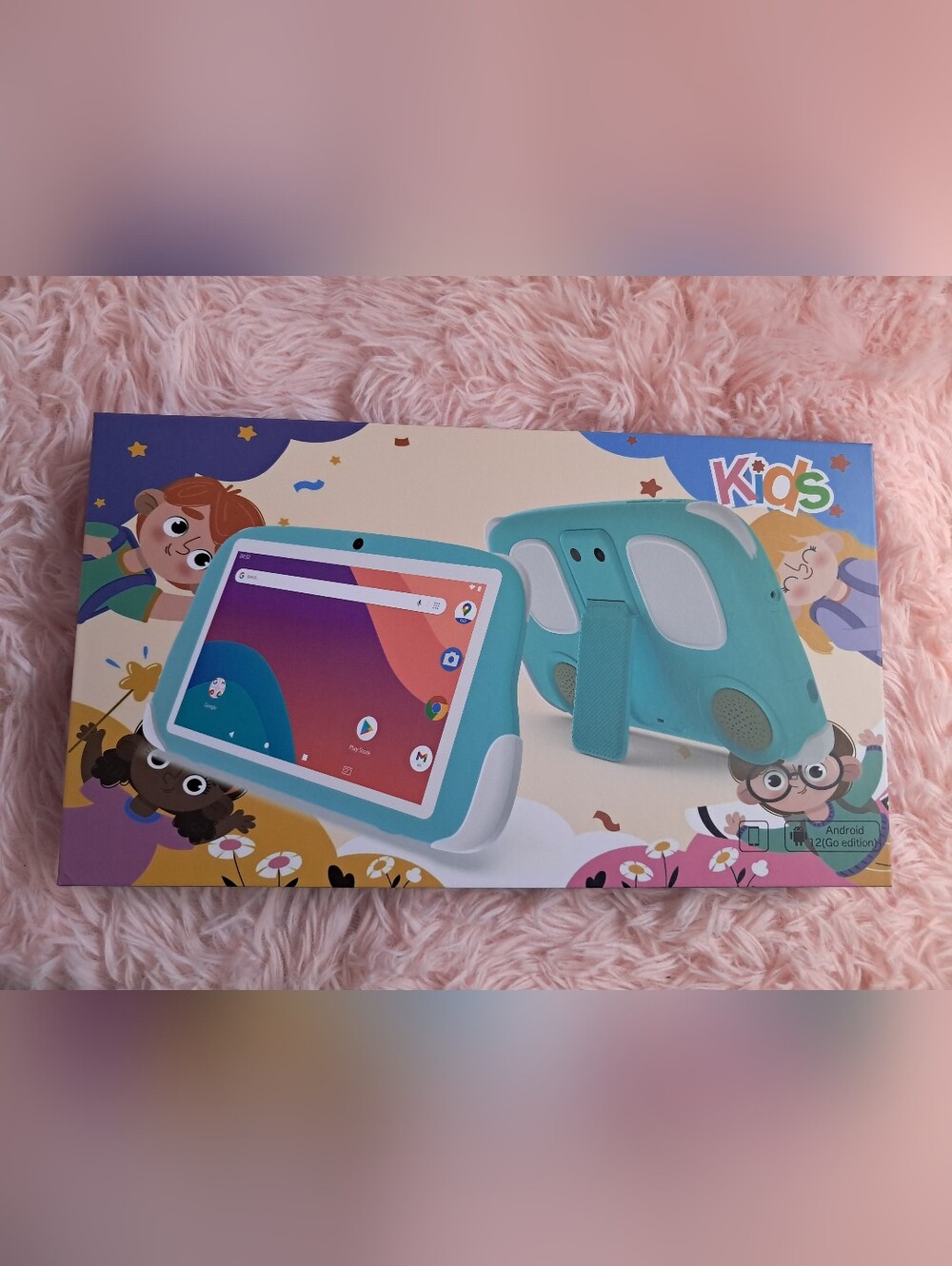 Blue Tablet with Camera - Portable Family Tablet Android 12 Go Edition Brand New - Picture 8 of 8